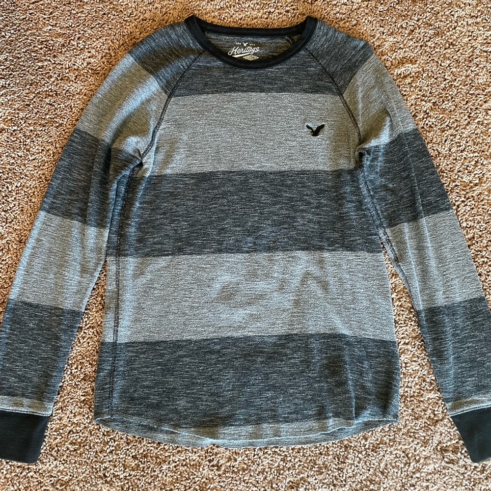 American Eagle Outfitters Crewneck Thermal Sweater